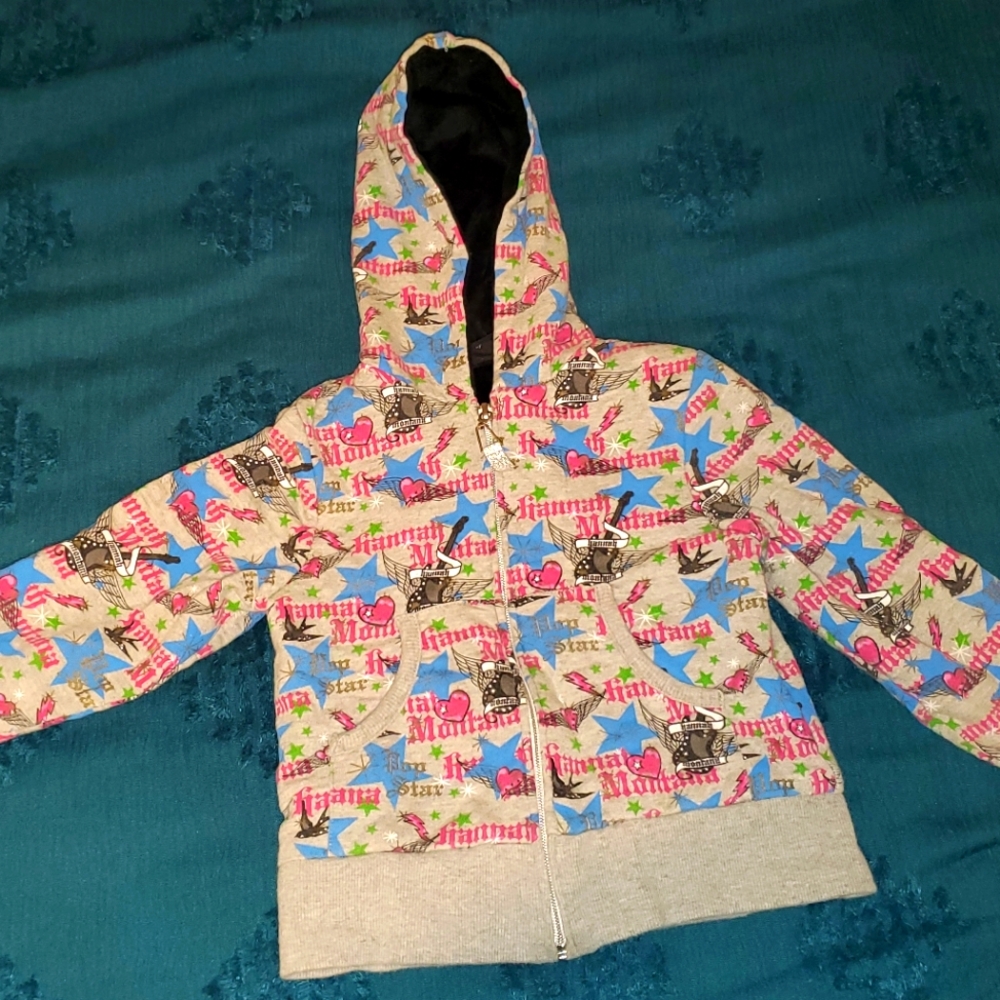 Vintage Disney Hannah Montana Girls Jacket
